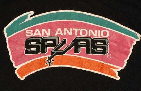 Vintage San Antonio Spurs NBA Basketball T-Shirt Tee Shirt