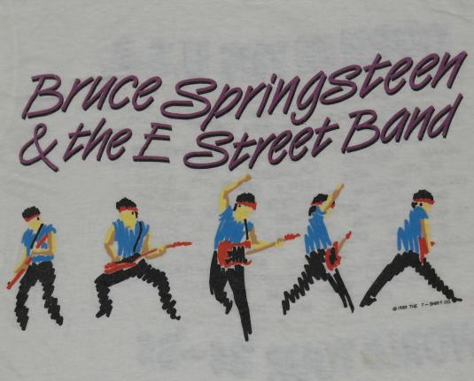 Vintage 1984 Bruce Springsteen Born In The USA Tour T-Shirt