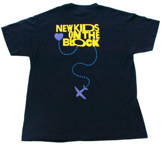 Vintage 1989 NKOTB New Kids On Block Tour Concert Shirt