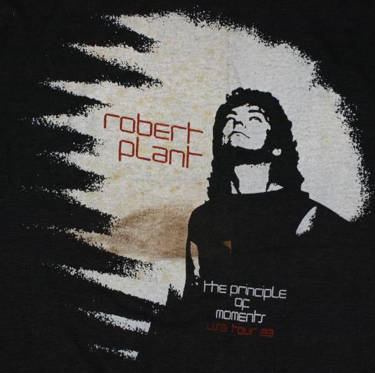 Vintage 1983 ROBERT PLANT Led Zeppelin Concert Tour Shirt