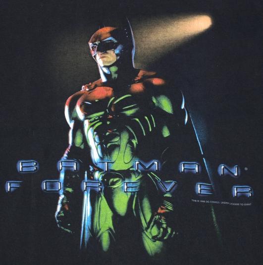 vintage 90s Batman Forever Movie 1990s T-shirt
