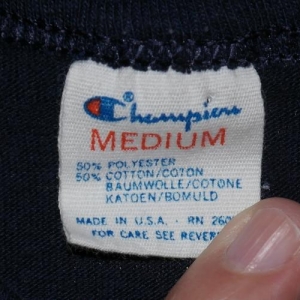 Vintage 1980s CHAMPION Brand NEW YORK YANKEES T-Shirt