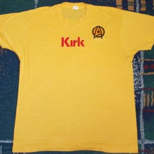 Vintage 1980s Captain Kirk Star Trek Costume T-Shirt