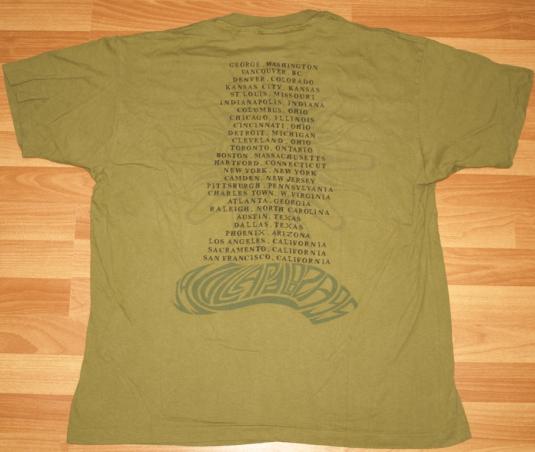 Vintage 1995 Lollapalooza T-Shirt Concert Tour Shirt 1990’s