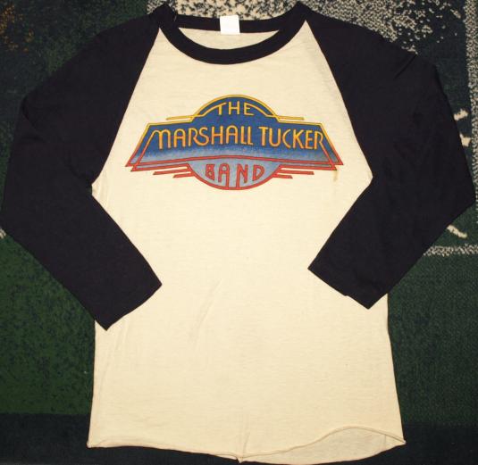 Vintage 1980 MARSHALL TUCKER BAND Concert Tour Raglan Shirt