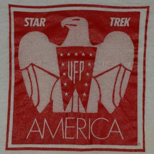 Vintage 1970s STAR TREK United Federation of Planets T-Shirt