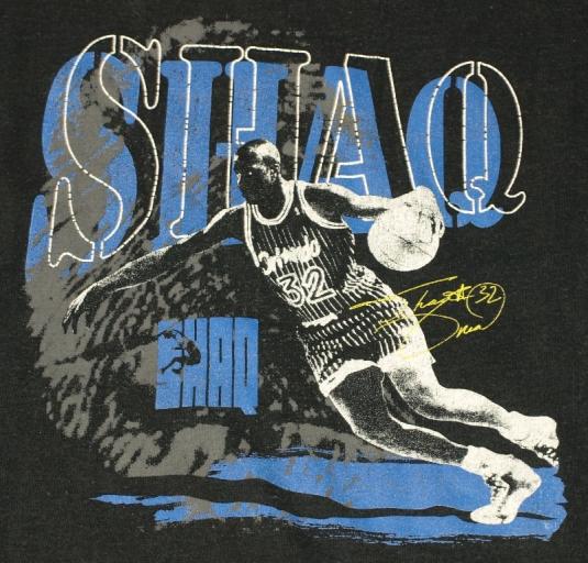 Shaquille O’Neal SHAQ Orlando Magic Reebok T Shirt