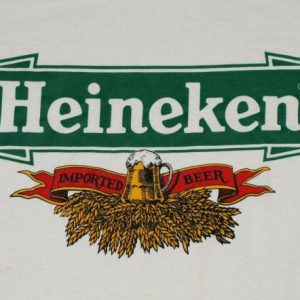 Vintage Heineken Beer Soft Thin Indie T-Shirt