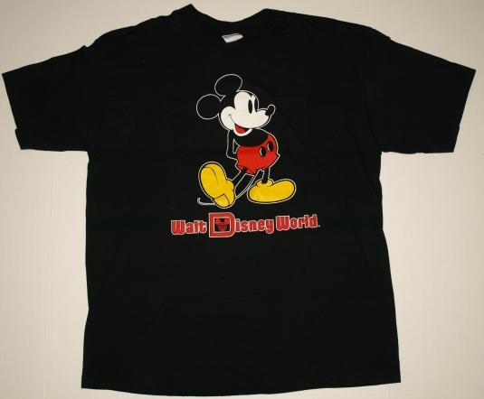 Vintage 1980s Walt Disney World Mickey Mouse T-Shirt