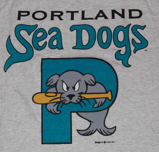 VTG 1990s Portland Sea Dogs Minor League Baseball T-Shirt