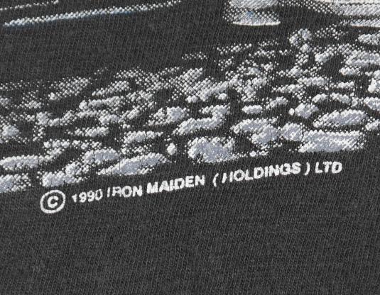 VTG Iron Maiden No Prayer The Dying Original Tour T-shirt