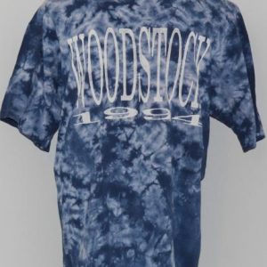 Vintage 1990s WOODSTOCK '94 1994 Concert Tie Dye T-Shirt