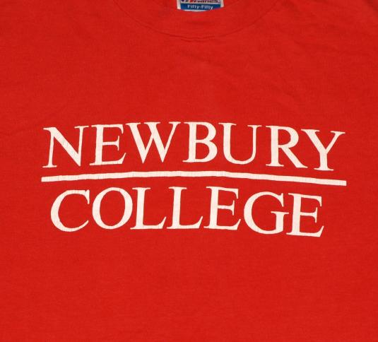 Vintage 1980s Newbury College Massachusetts T-Shirt