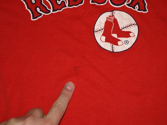 1980s Boston Red Sox Baseball T-shirt 50/50