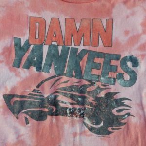 1990 DAMN YANKEES Tour Shirt YANK THIS