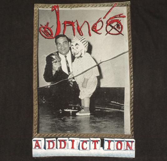 Vintage 1990 JANES ADDICTION Concert Tour T-Shirt 1990’s