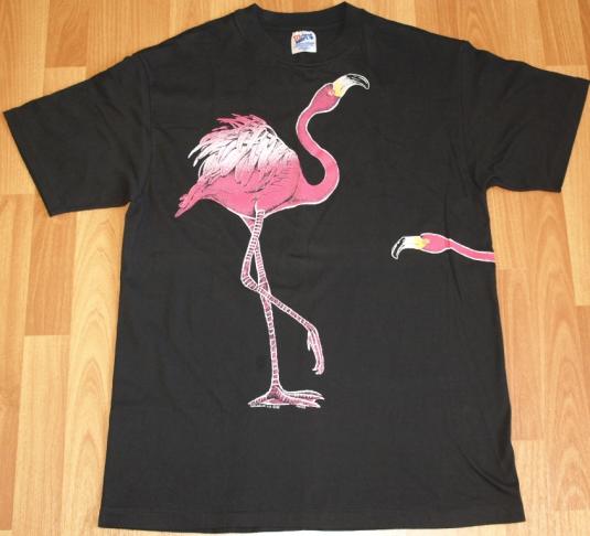 Vintage 1980s Pink Flamingo All-Around T-Shirt