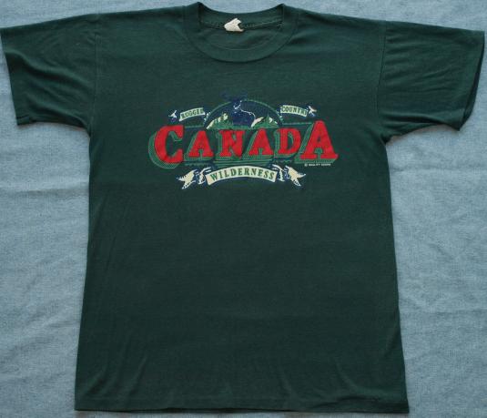 Vintage Rugged Country Canada Wilderness T-Shirt