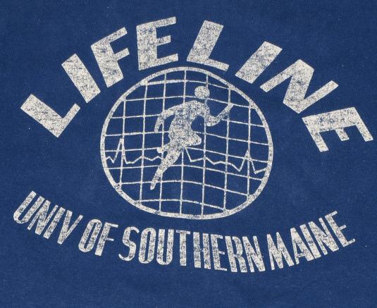 Vintage 1980s Champion University of South Maine USM
