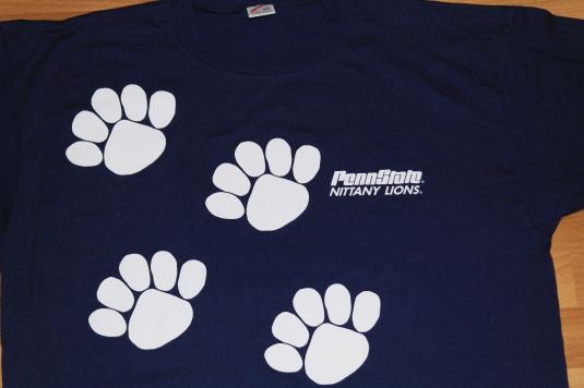 Vintage 1980’s PENN STATE Nittany Lions Paw T-Shirt