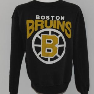 Vintage 1980's BOSTON BRUINS Sweatshirt NHL Hockey 80s