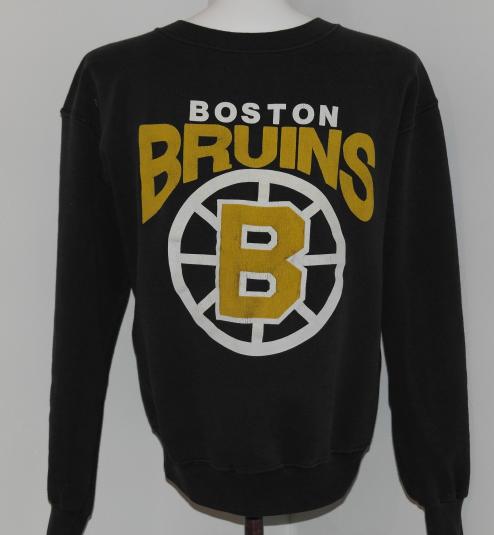 Vintage 1980’s BOSTON BRUINS Sweatshirt NHL Hockey 80s
