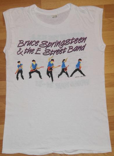 Vintage 1984 Bruce Springsteen Born In The USA Tour T-Shirt