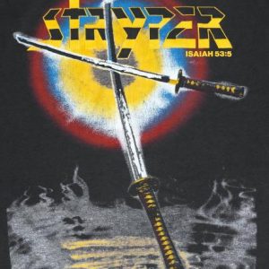 Vintage 1986 STRYPER Soldiers Under Command 1986 T-Shirt