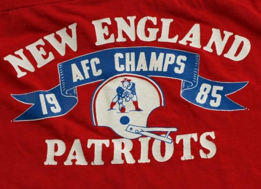 1985 CHAMPION New England Patriots Jersey Shirt
