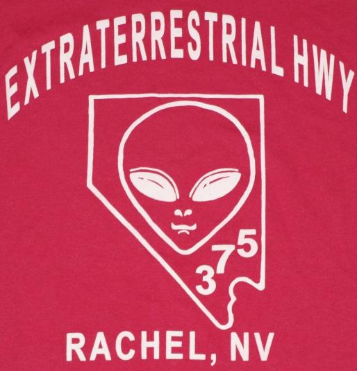 Vintage ALIEN Rachel Nevada Extraterrestrial Highway T-shirt