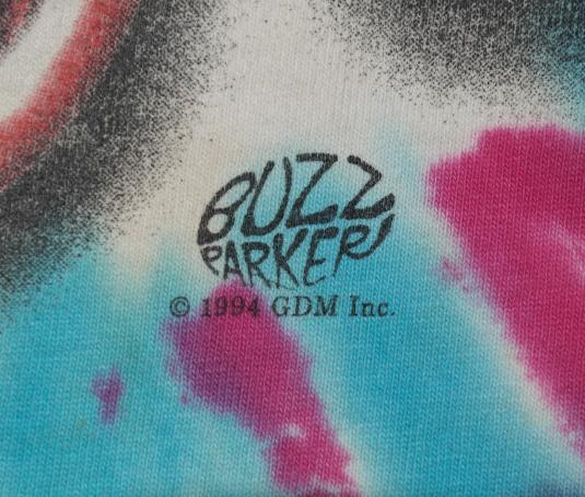 Vintage 1990s GRATEFUL DEAD Buzz Parker Art GDM T-Shirt