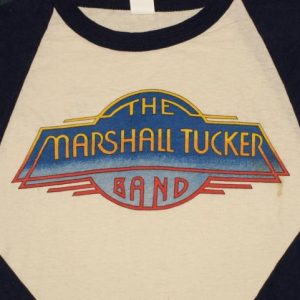 Vintage 1980 MARSHALL TUCKER BAND Concert Tour Raglan Shirt