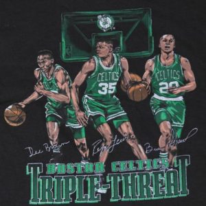 VTG 90s Boston Celtics REGGIE LEWIS Dee Brown NBA NEVER WORN