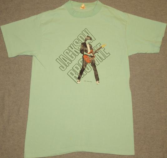 Vintage 1983 Jackson Browne Concert Tour T-Shirt 1980s