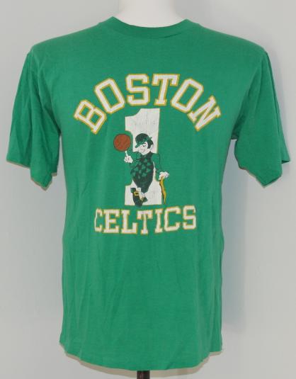 Vintage 1980’s BOSTON CELTICS NBA Basketball T-Shirt 80s