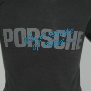 Vintage 1980s PORSCHE Logo Car 80s T-Shirt Soft Thin