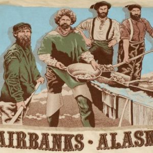 Vintage 1980s Fairbanks Alaska Gold Mining T Shirt Indie