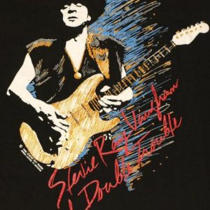 Vintage 1990 Stevie Ray Vaughn In Step Concert Tour T-Shirt