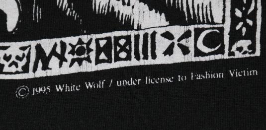 Vintage 1990s Werewolf The Apocalypse RPG Game Comic T-shirt