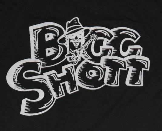 Vintage 1980s BIGG SHOT Rock & Roll Concert Band T-Shirt