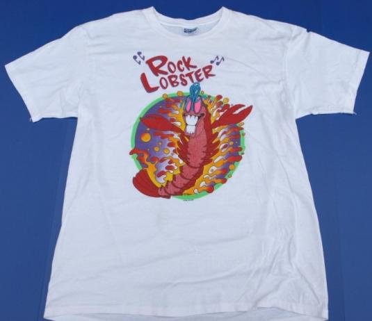 Vintage 1990 B-52’s Rock Lobster Concert Tour Shirt