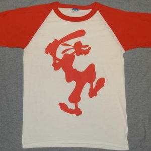 Vintage 1980s Walt Disney GOOFY Raglan T-Shirt