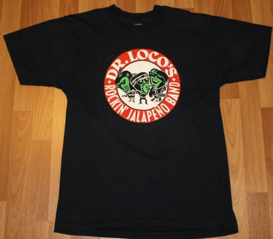 1990s Dr. Locos Rockin Jalapeno Band T-Shirt