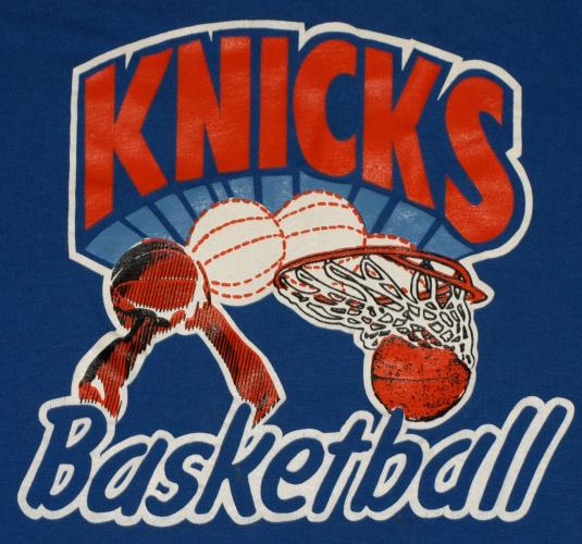Vintage 1980’s New York Knicks Basketball T-Shirt
