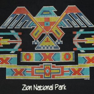 VTG 1990s Zion National Park Native American Indian T-Shirt