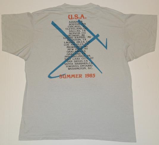 Vintage 1980s HOWARD JONES Pop Music Concert Tour T-Shirt