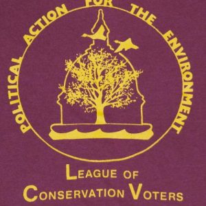 Vintage 1980s Environmental Political T-Shirt Screen Stars