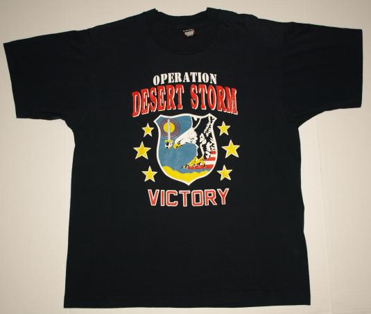 Vintage US Military Operation Desert Storm T-Shirt