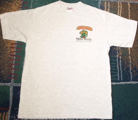 Vintage Senor Frogs Tequila Shooter Puerto Rico T-Shirt | Defunkd