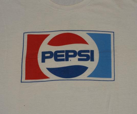 Vintage 1980’s PEPSI Cola Maine Cycling Race T-Shirt 80s